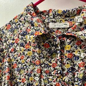 DÔEN Floral Print Long Dress